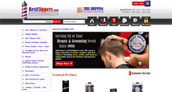 Desktop Screenshot of bestclippers.com
